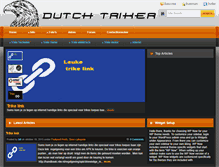 Tablet Screenshot of dutchtriker.com